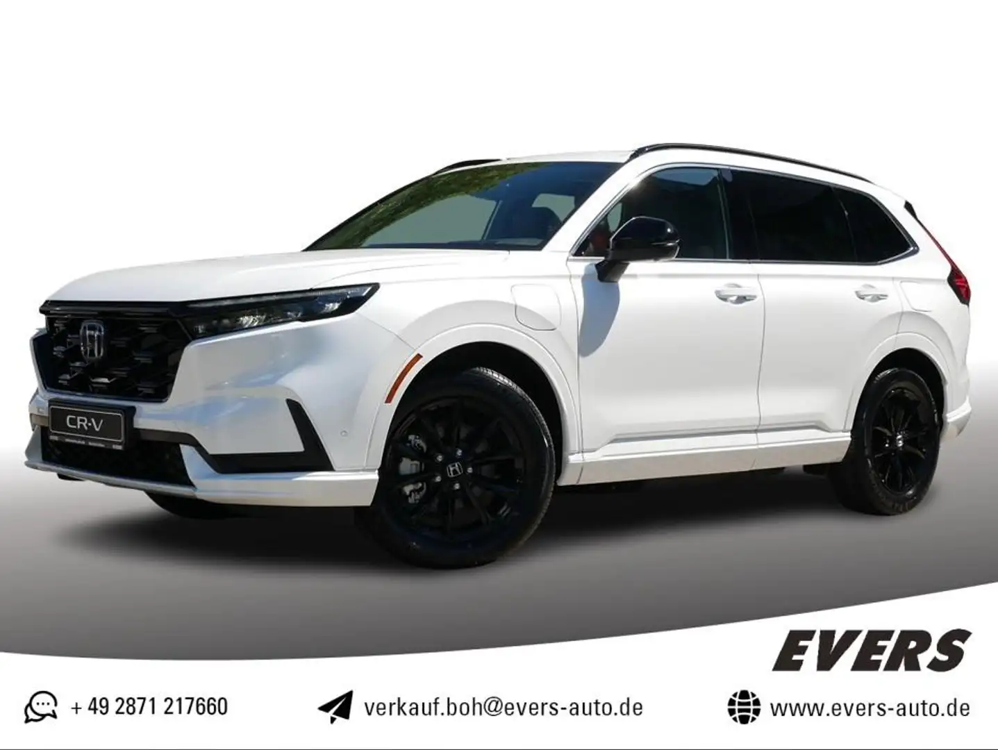 Honda CR-V 2.0 e:PHEV ADVANCE TECH 2WD LEDER+PANORAMAD Weiß - 1