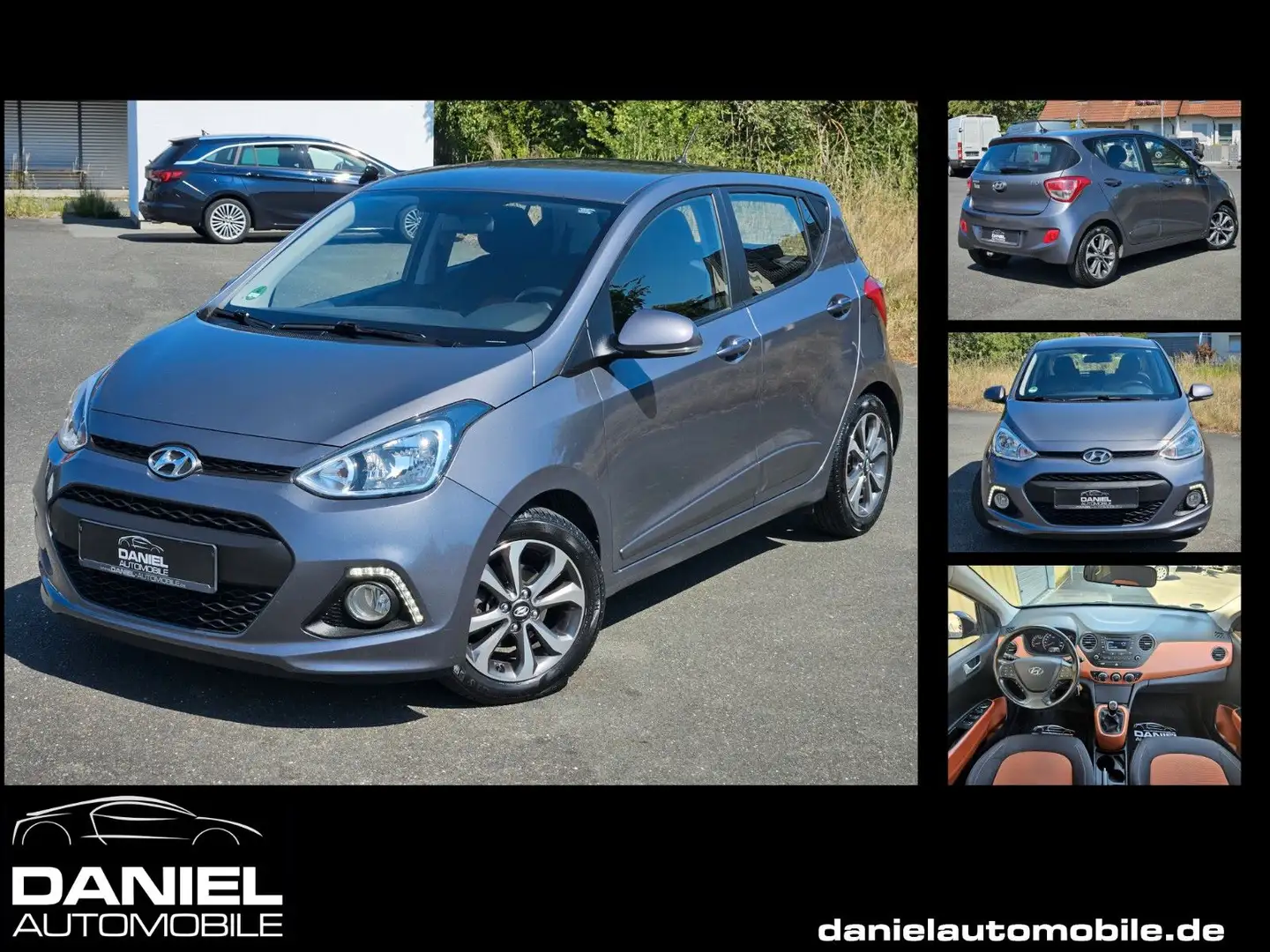 Hyundai i10 1.0 FIFA World Cup Edition KLIMA+ALU+SHZ+LED Grau - 1