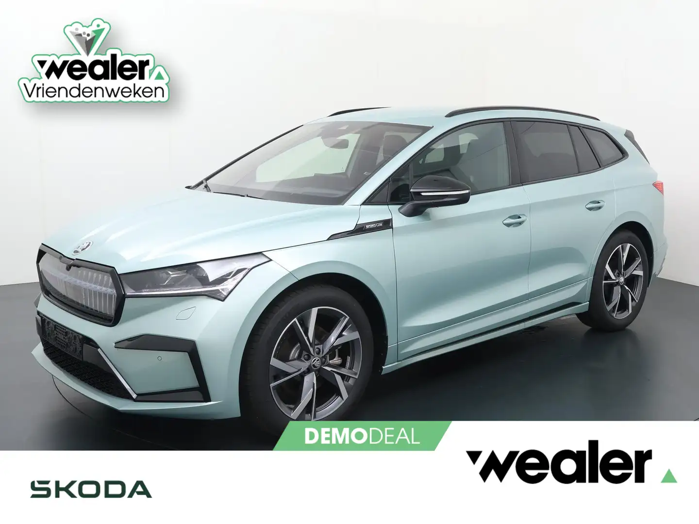 Skoda Enyaq 60 Sportline 180 pk Navigatie | CANTON geluidssyst Grijs - 1