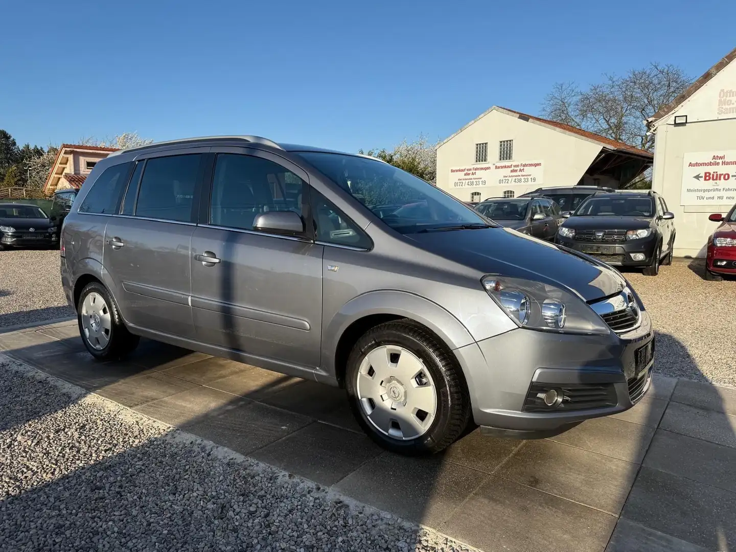 Opel Zafira 1,6B Edition7Sitz Sportsitze Sport Lenkrad Gris - 1