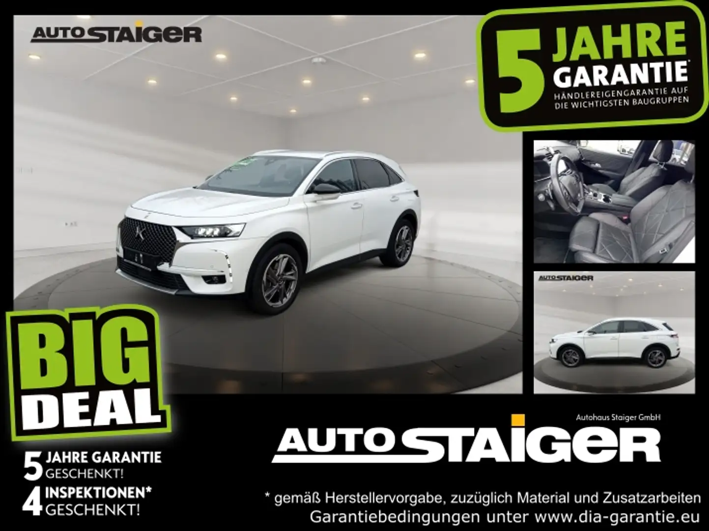 DS Automobiles DS 7 Crossback DS7 Crossback E-Tense Rivoli Leder*Navi* Weiß - 1