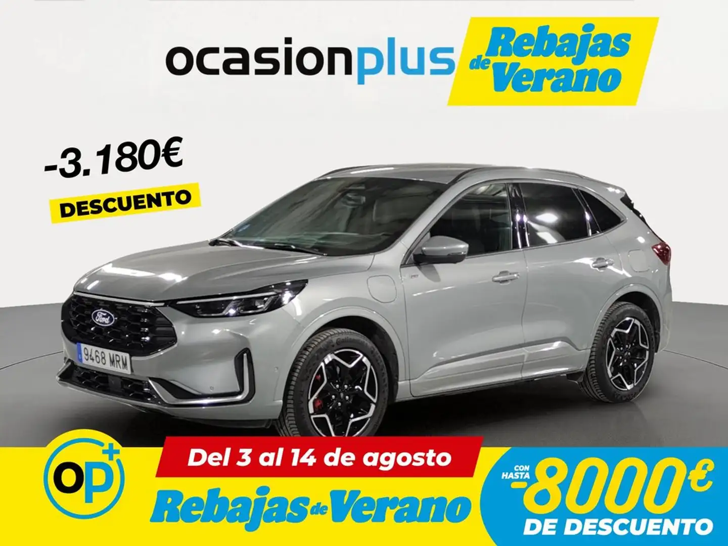 Ford Kuga 2.5 Duratec PHEV Active X 4x2 Gris - 1