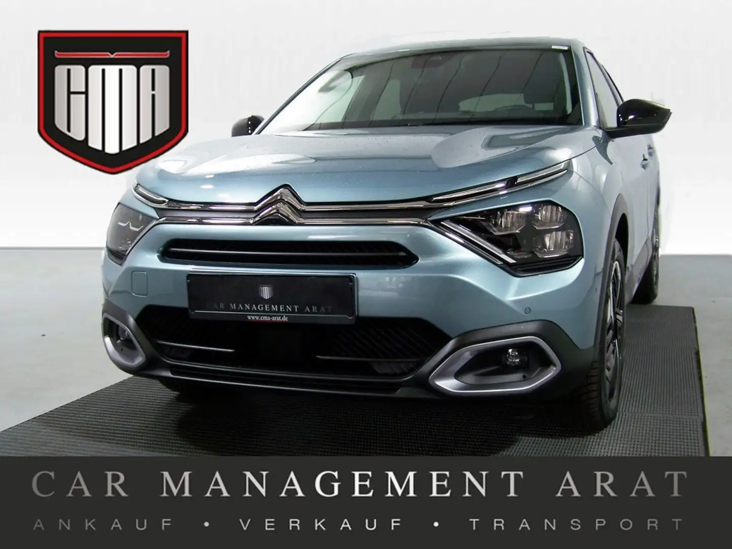 Citroen C4 1.2 PureTech 130 Shine AUT 360°+NAV+HEAD+R18 Blau - 1