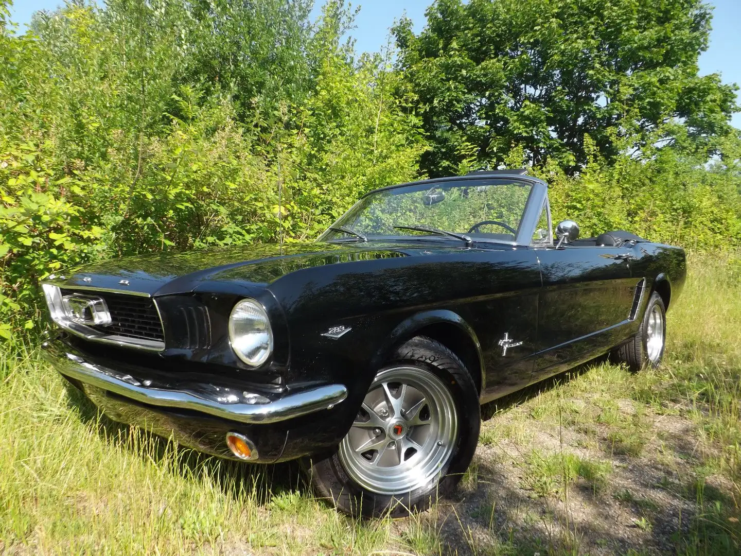Ford Mustang Cabriolet-super gut und super günstig !! Schwarz - 1