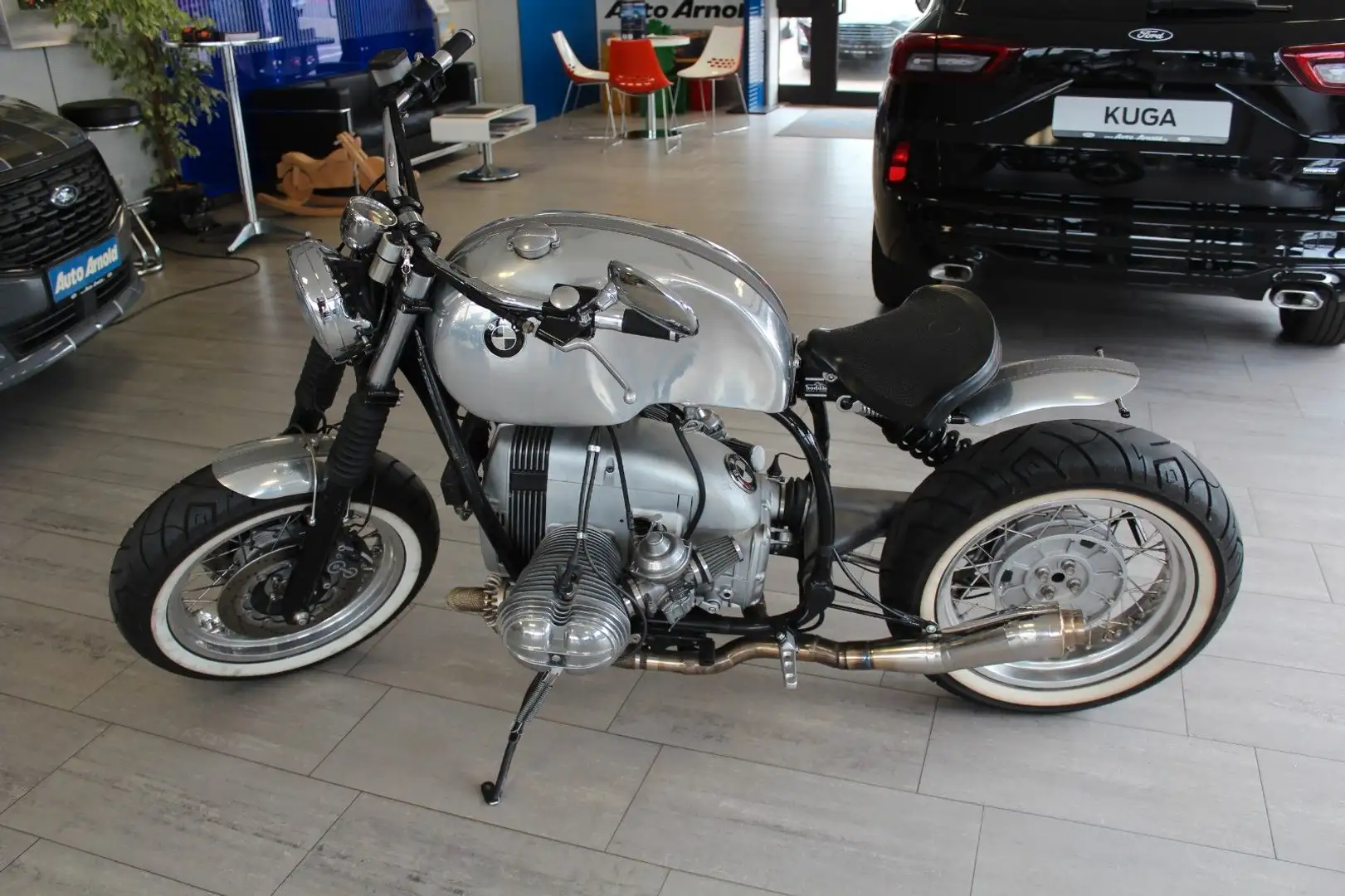 BMW R 100 R Argent - 2