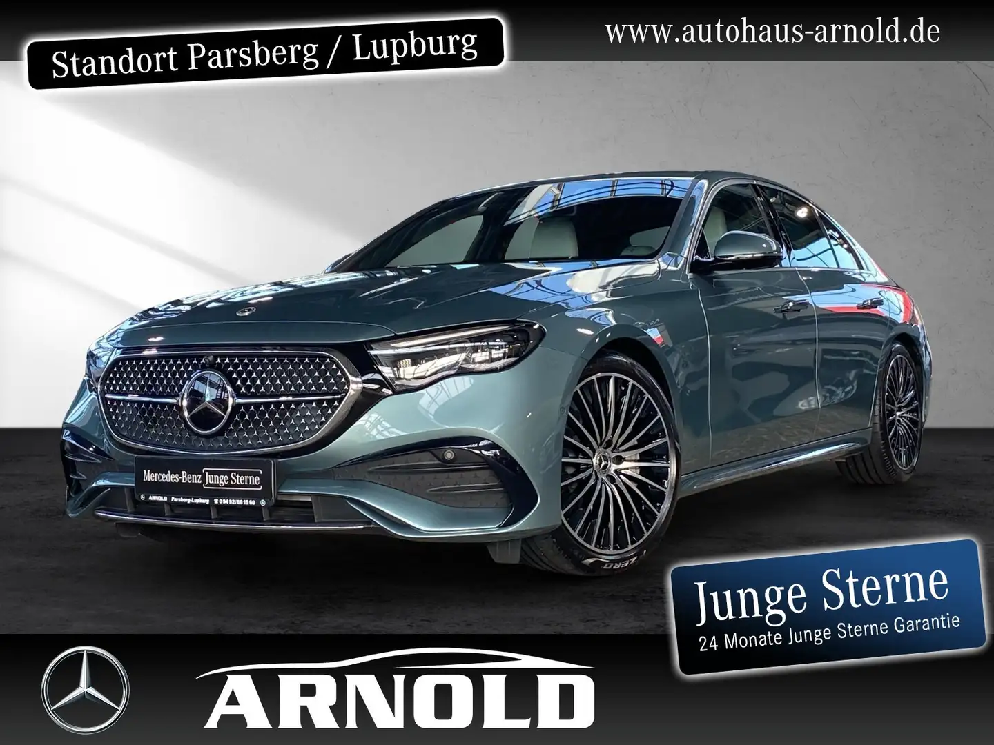 Mercedes-Benz E 450 E 450 4M AMG L AIRM SUPERSC HUD 360° Distr Leder Argento - 1