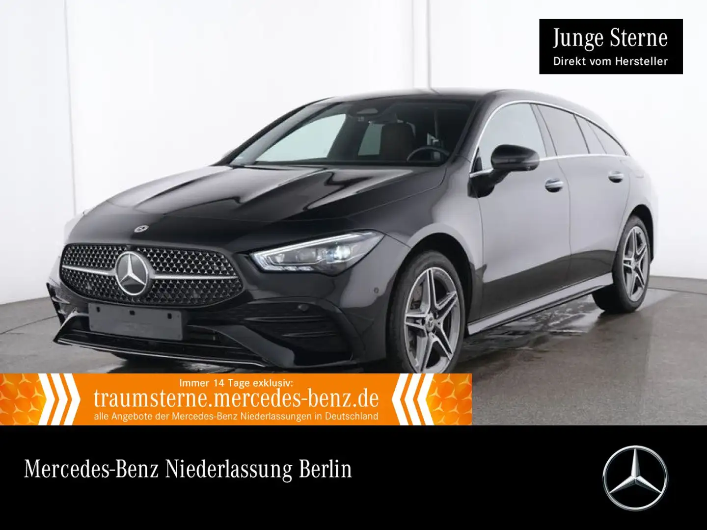 Mercedes-Benz CLA 250 e AMG+360°+AHK+MULTIBEAM+TOTW+KEYLESS+8G Schwarz - 1