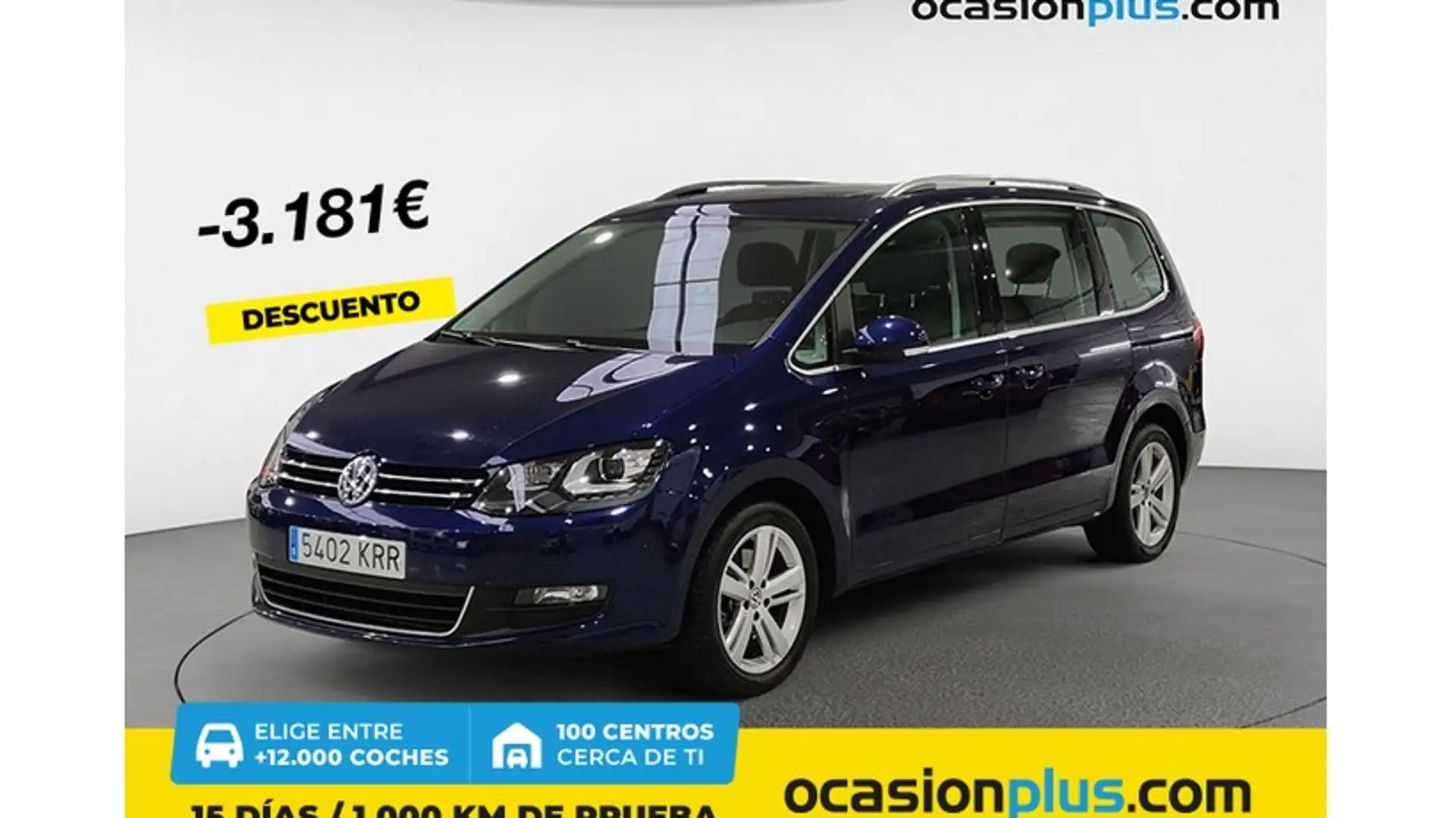 Volkswagen Sharan 1.4 TSI Advance 110kW Azul - 1