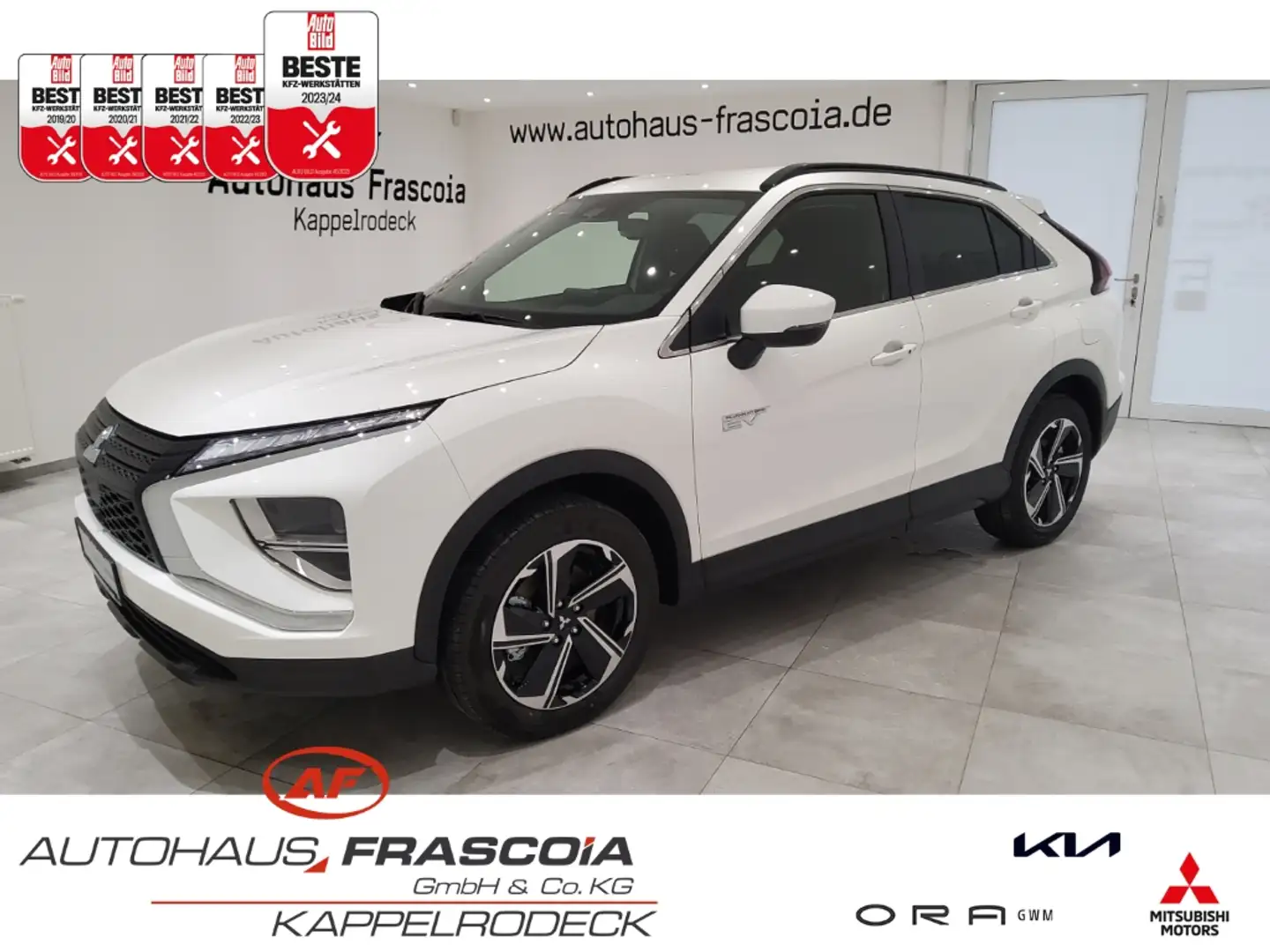 Mitsubishi Eclipse Cross Basis Plug-In Hybrid 4WD Rückfahrkam. SHZ Klimaaut Weiß - 1