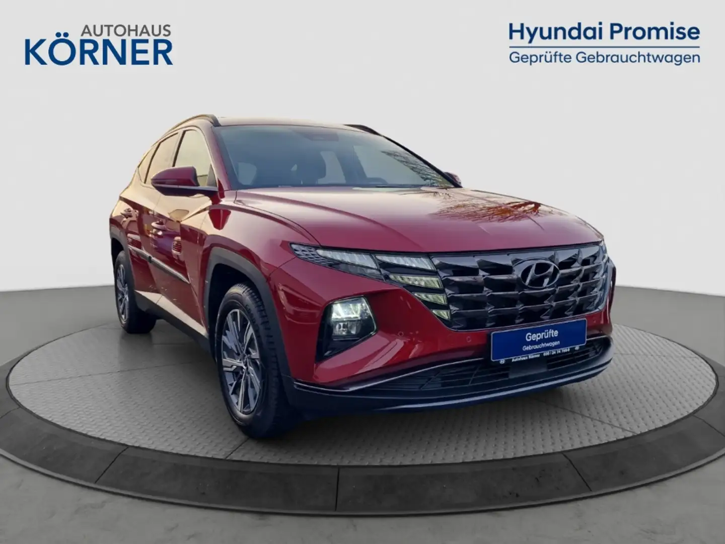 Hyundai TUCSON Hybrid TREND 1.6 T-GDi *LED*CARPLAY*CAM*NAVI* Rot - 1