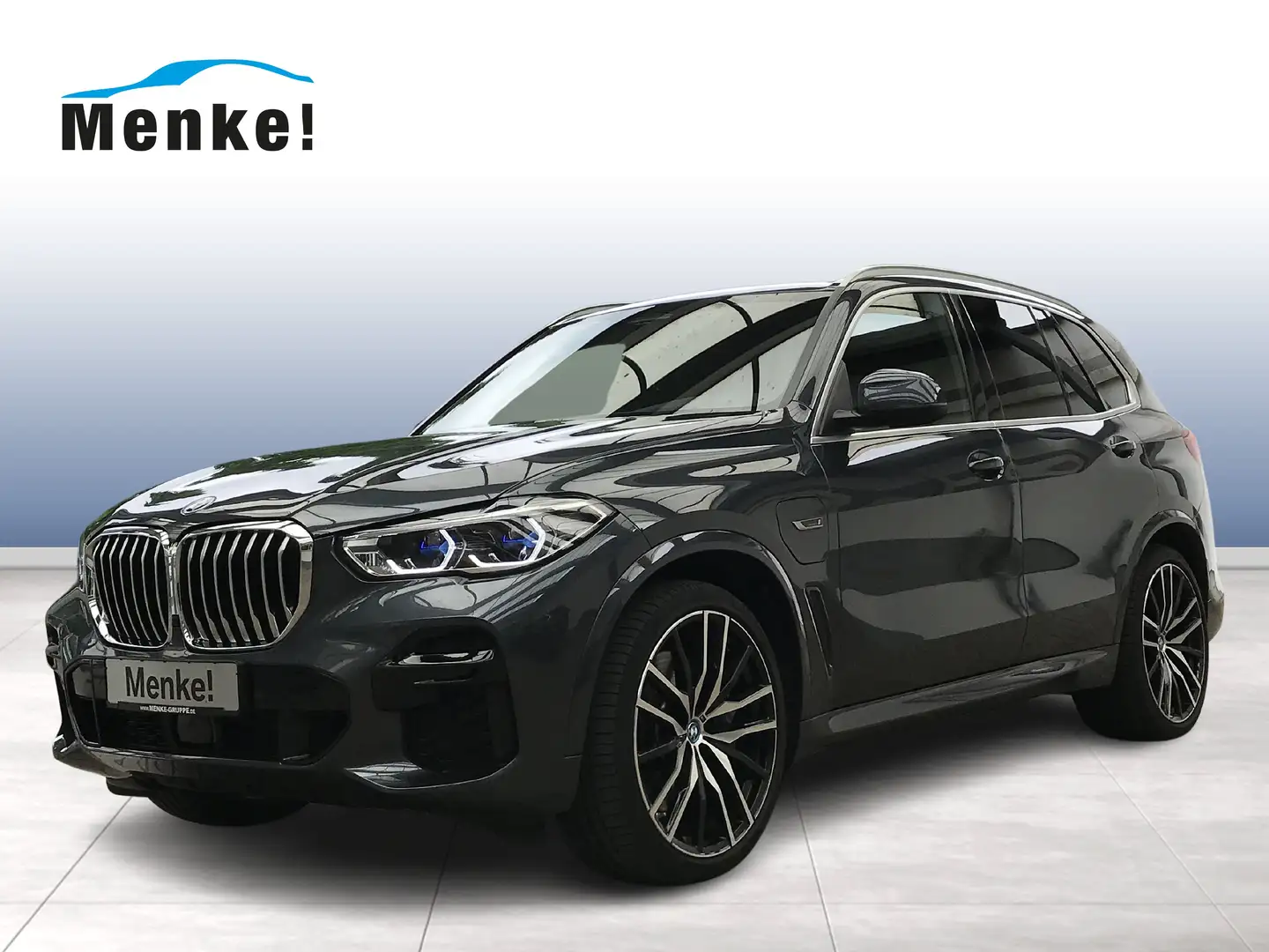 BMW X5 xDrive45e M Sport Head-Up DAB el. Sitze Klimaaut. Gris - 1