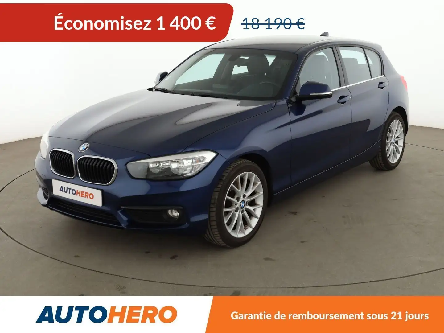 BMW 125 125i Bleu - 1
