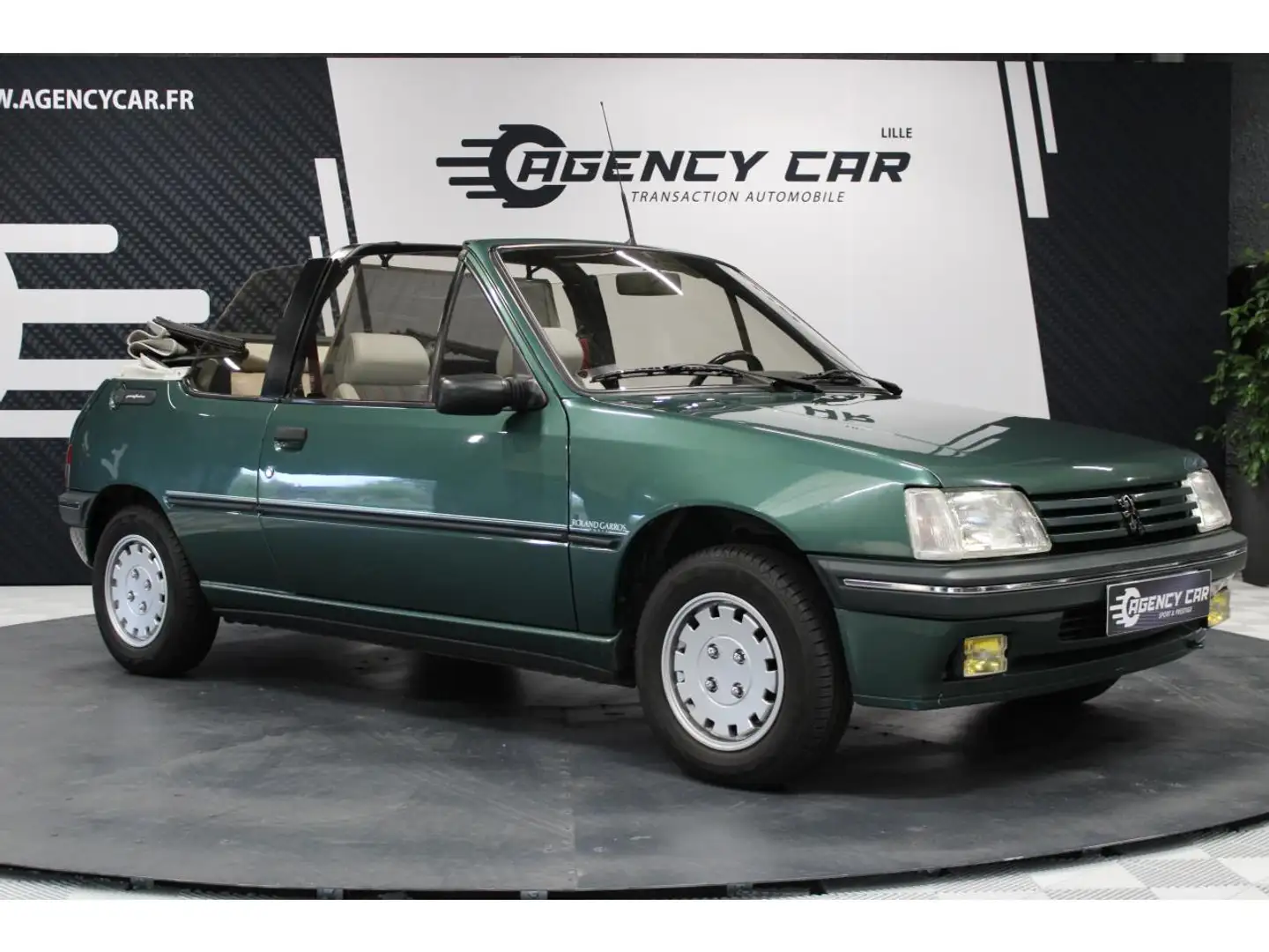 Peugeot 205 Cabriolet 1.4 Roland Garros Phase 1 Suivi restauration complet Rapport expertise Yeşil - 2