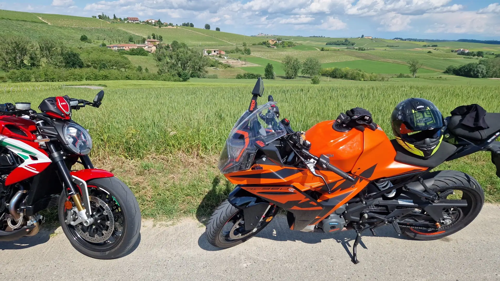 KTM RC 390 sport Orange - 1