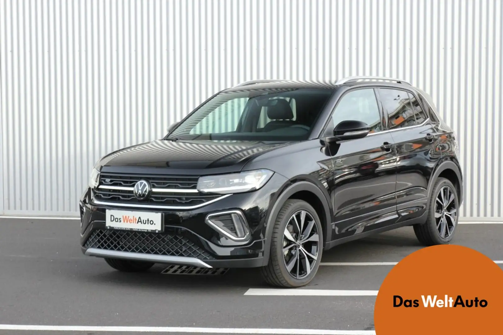 Volkswagen T-Cross R-Line TSI DSG Schwarz - 1