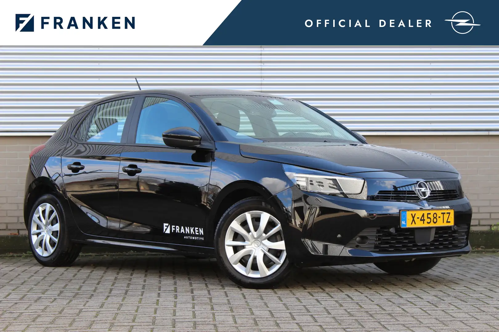 Opel Corsa 1.2 Turbo 100PK | Cruise control | Apple Carplay | Zwart - 1