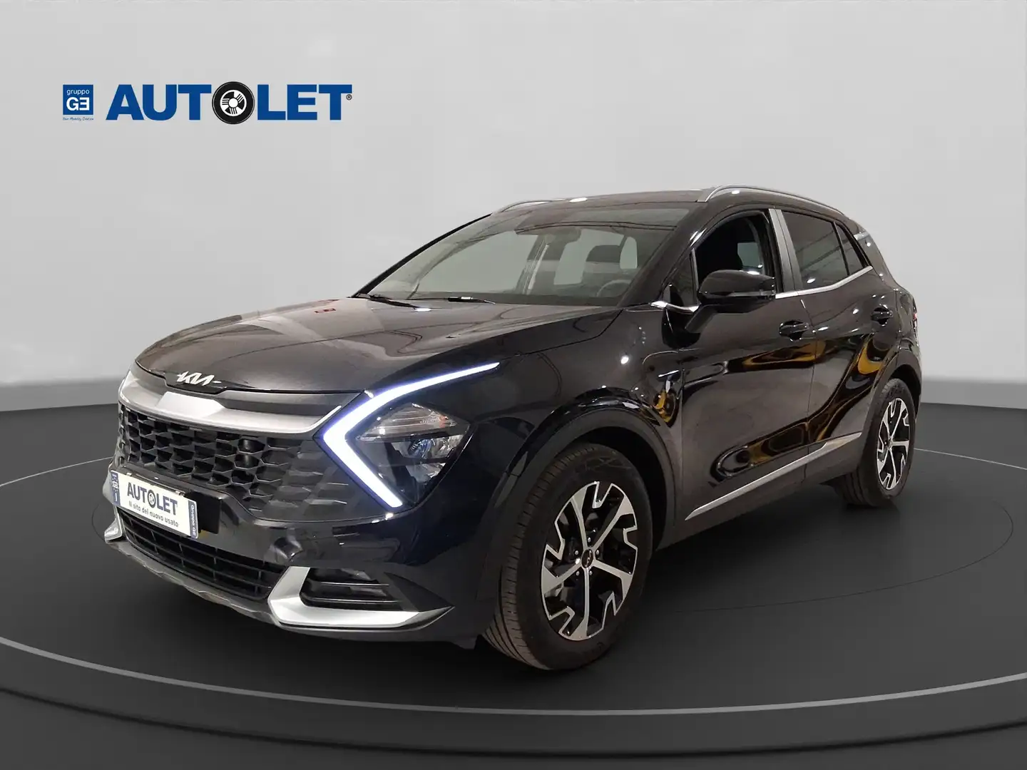 Kia Sportage Sportage V 2022 1.6 crdi mhev Style mt Zwart - 1