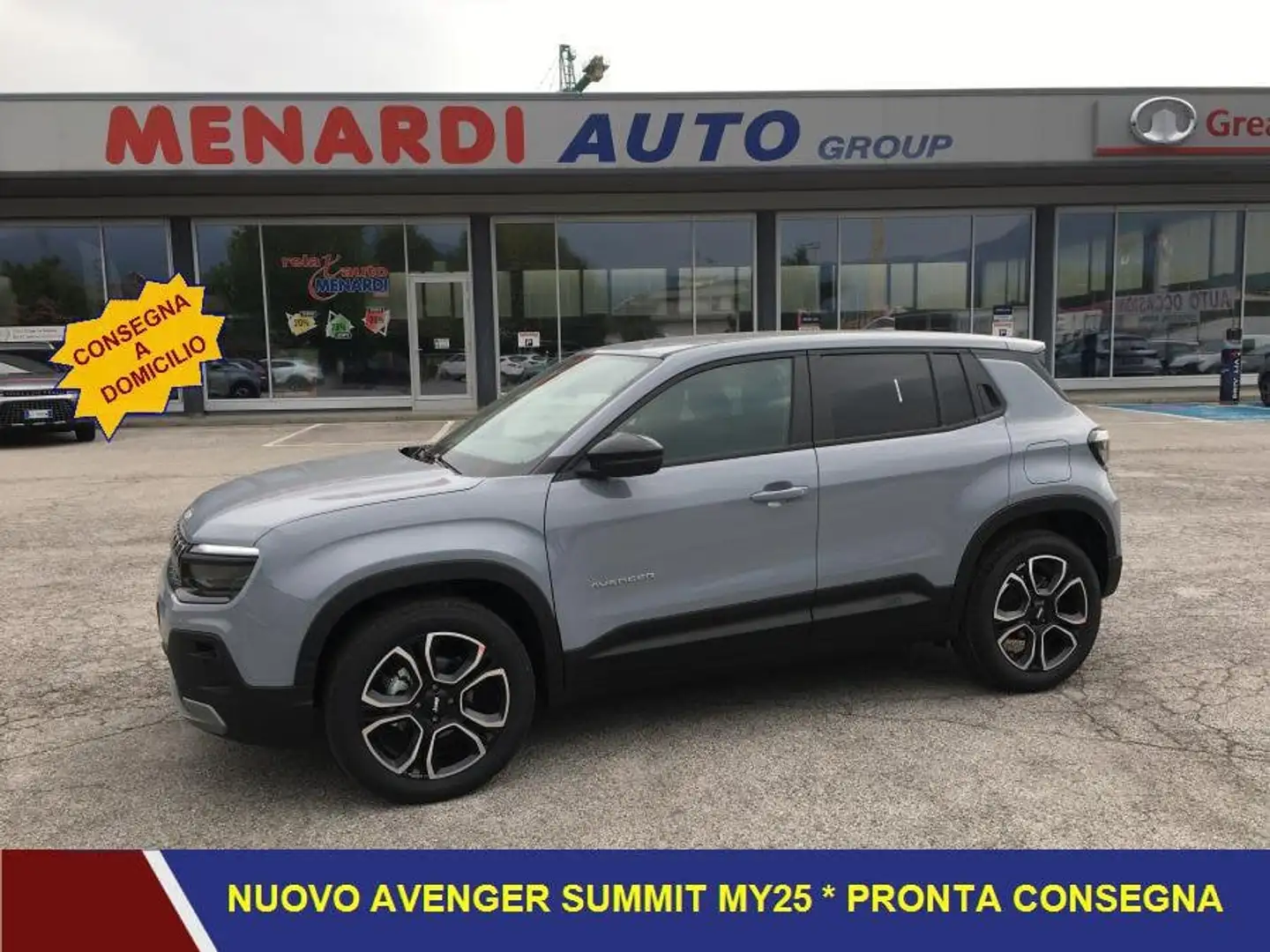 Jeep Avenger MY25 1.2 Turbo Summit NUOVO GRIGIO STORM Grijs - 1