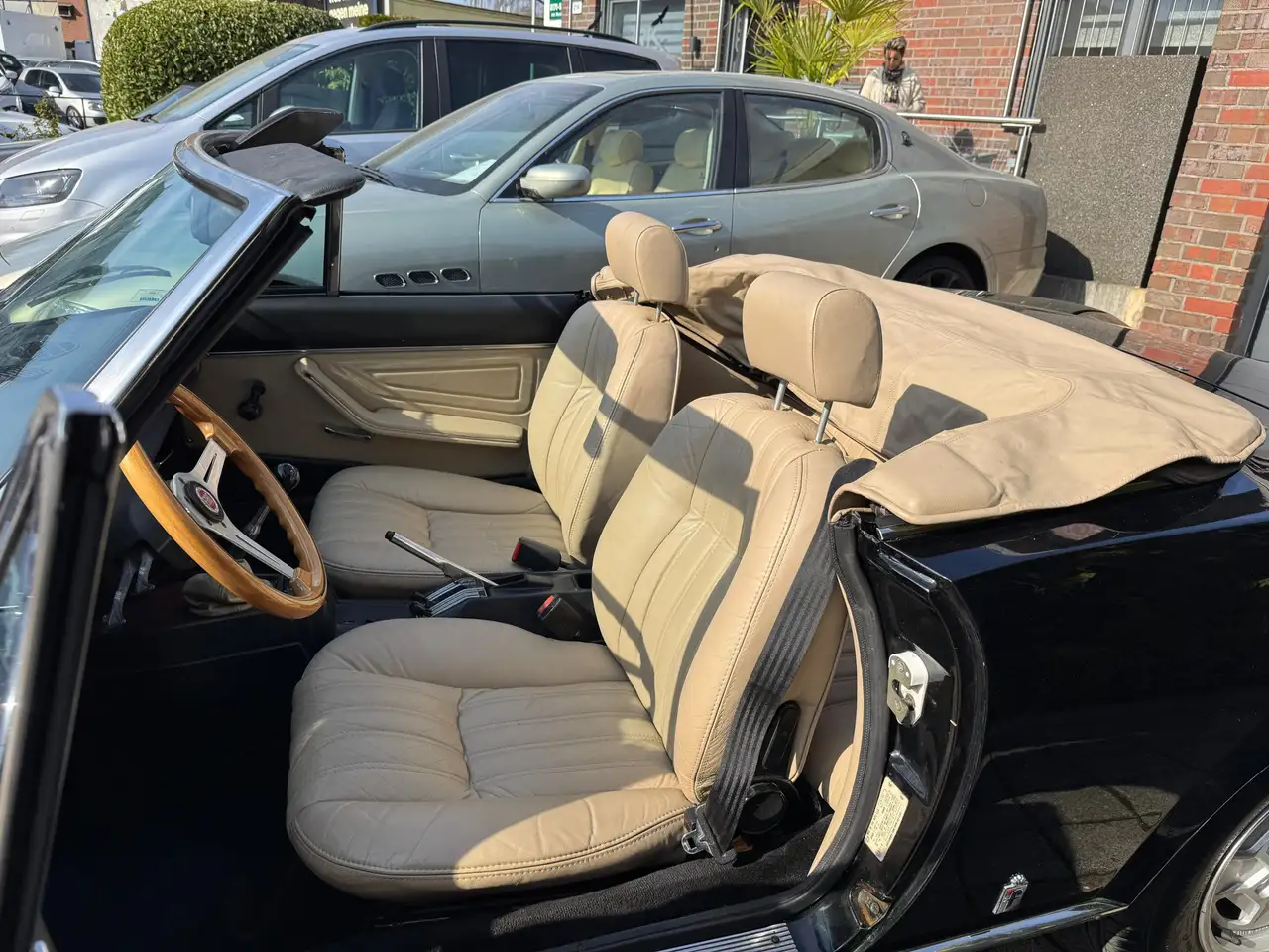 Fiat 124 Spider Leder+Sfoffverdeck+H-Kennz., foto 10