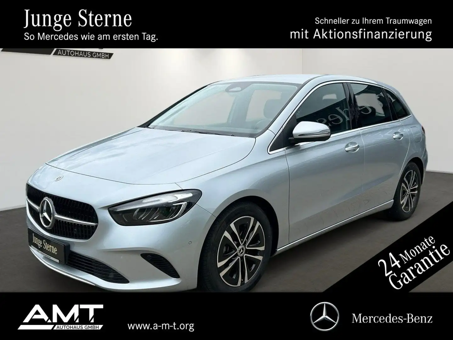 Mercedes-Benz B 200 Progressive Line Advanced Plus*AHK*LED Argent - 1