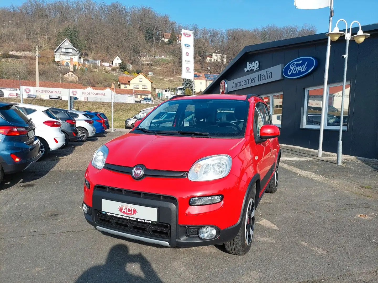 Fiat Panda 4x4 Rojo - 1