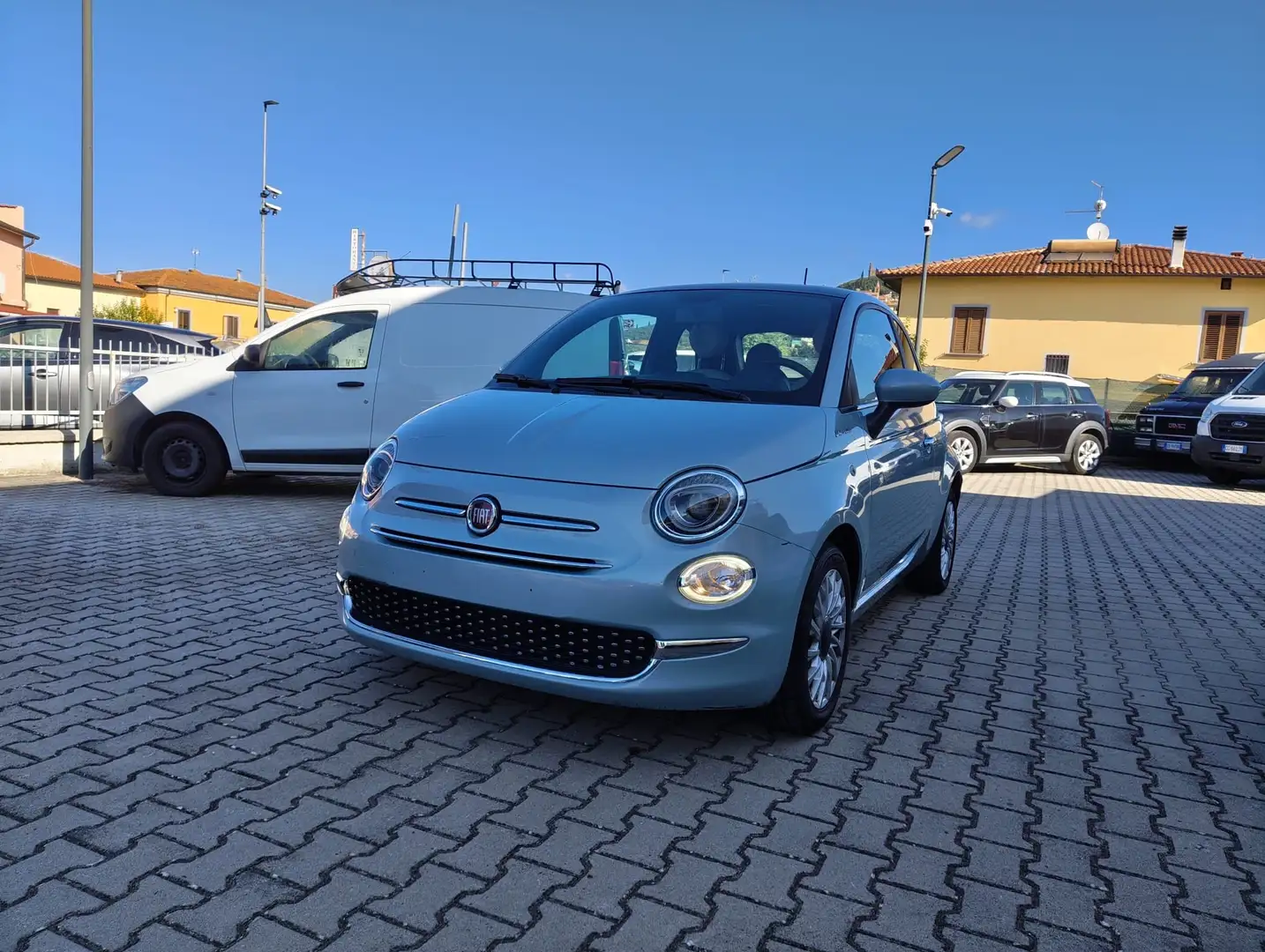 Fiat 500 500 1.0 hybrid Dolcevita 70cv  OK Neopatentati Vert - 1