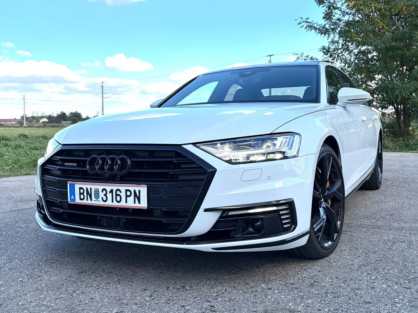 Audi A8 A8 60 TFSI quattro Tiptronic, 8Fach bereift! Weiß - 2