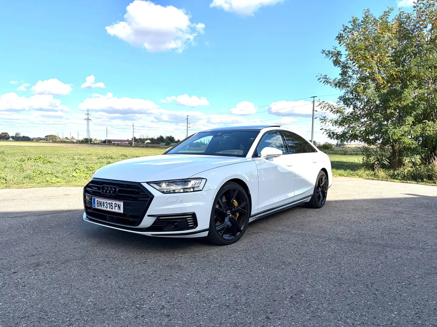 Audi A8 A8 60 TFSI quattro Tiptronic, 8Fach bereift! Weiß - 1