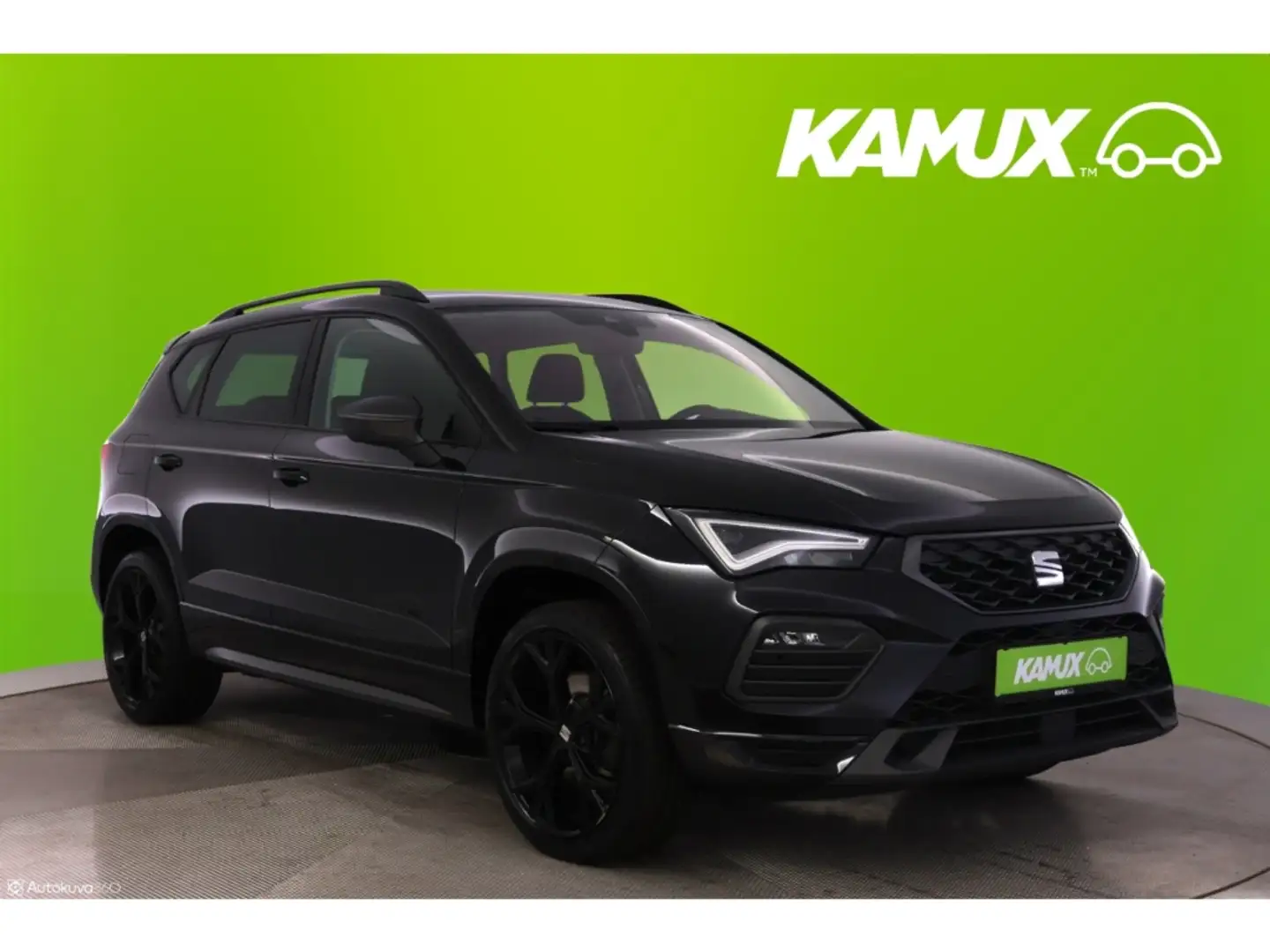 SEAT Ateca 2.0TDI DSG FR+LED+NAVI+VIRTUAL+PANO Noir - 1