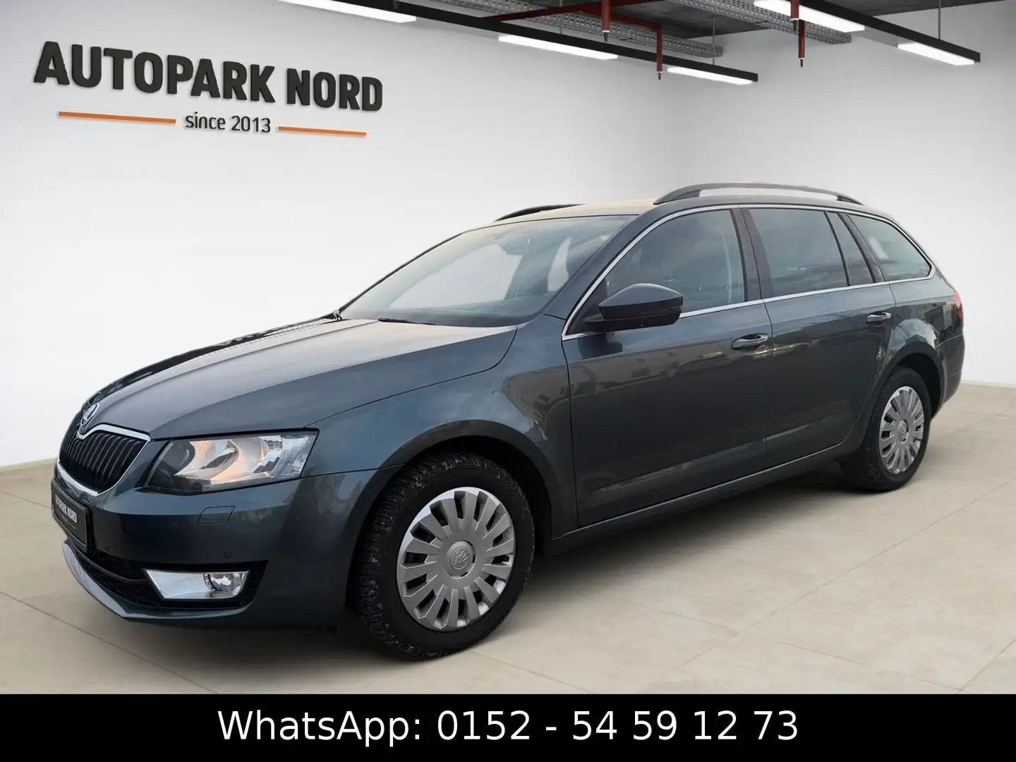Skoda Octavia 2.0 TDI Combi Ambition/1.HAND/SHZ/TEMP Grau - 1