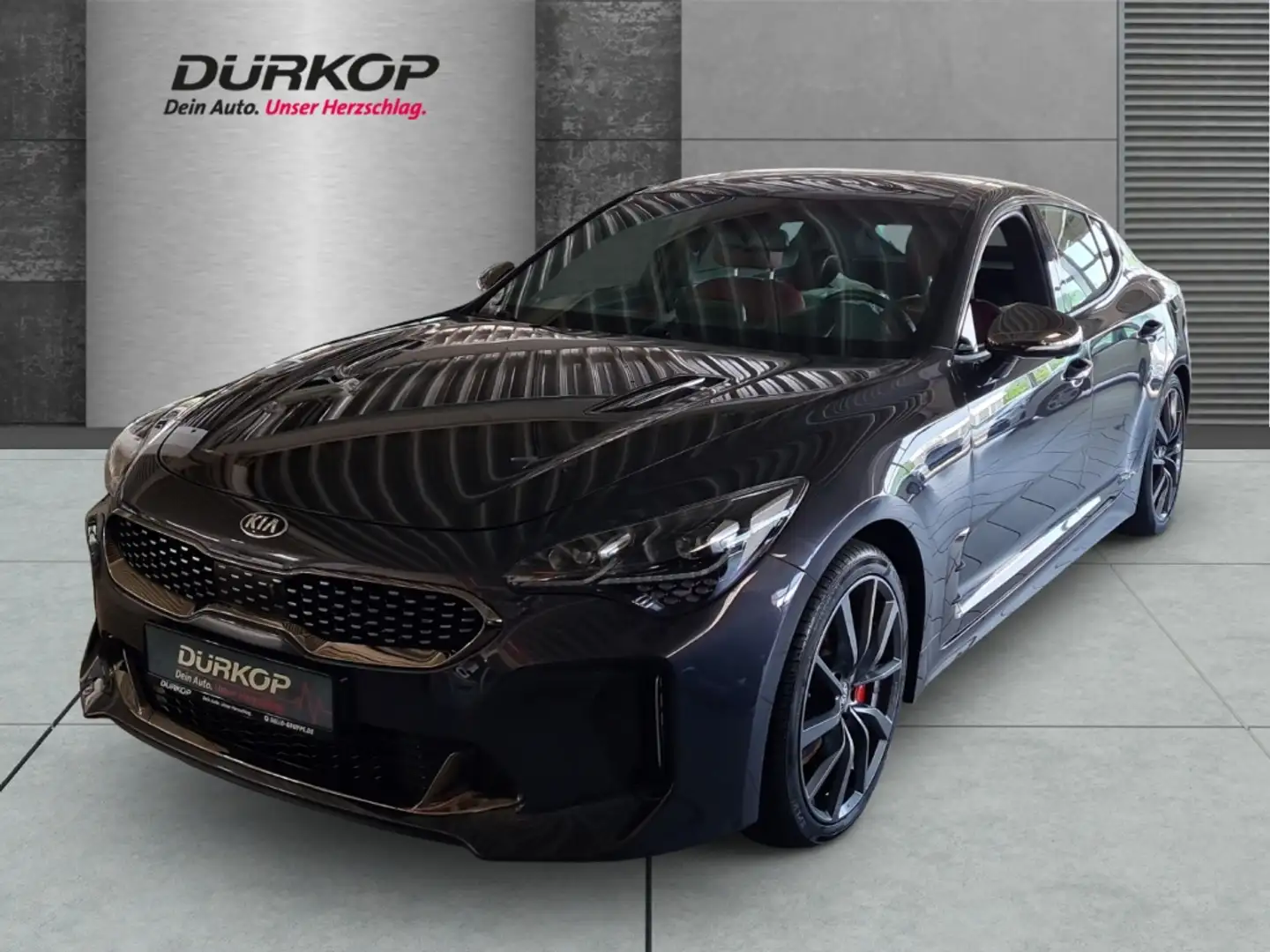 Kia Stinger GT 4WD/Anhängerkupplung/Leder/Sitzbelüftung Negro - 1