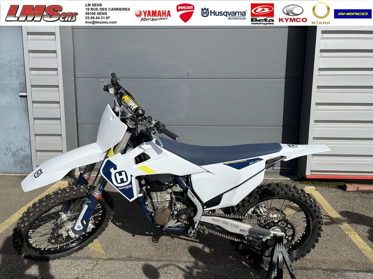Husqvarna FC 450 Blanc - 2