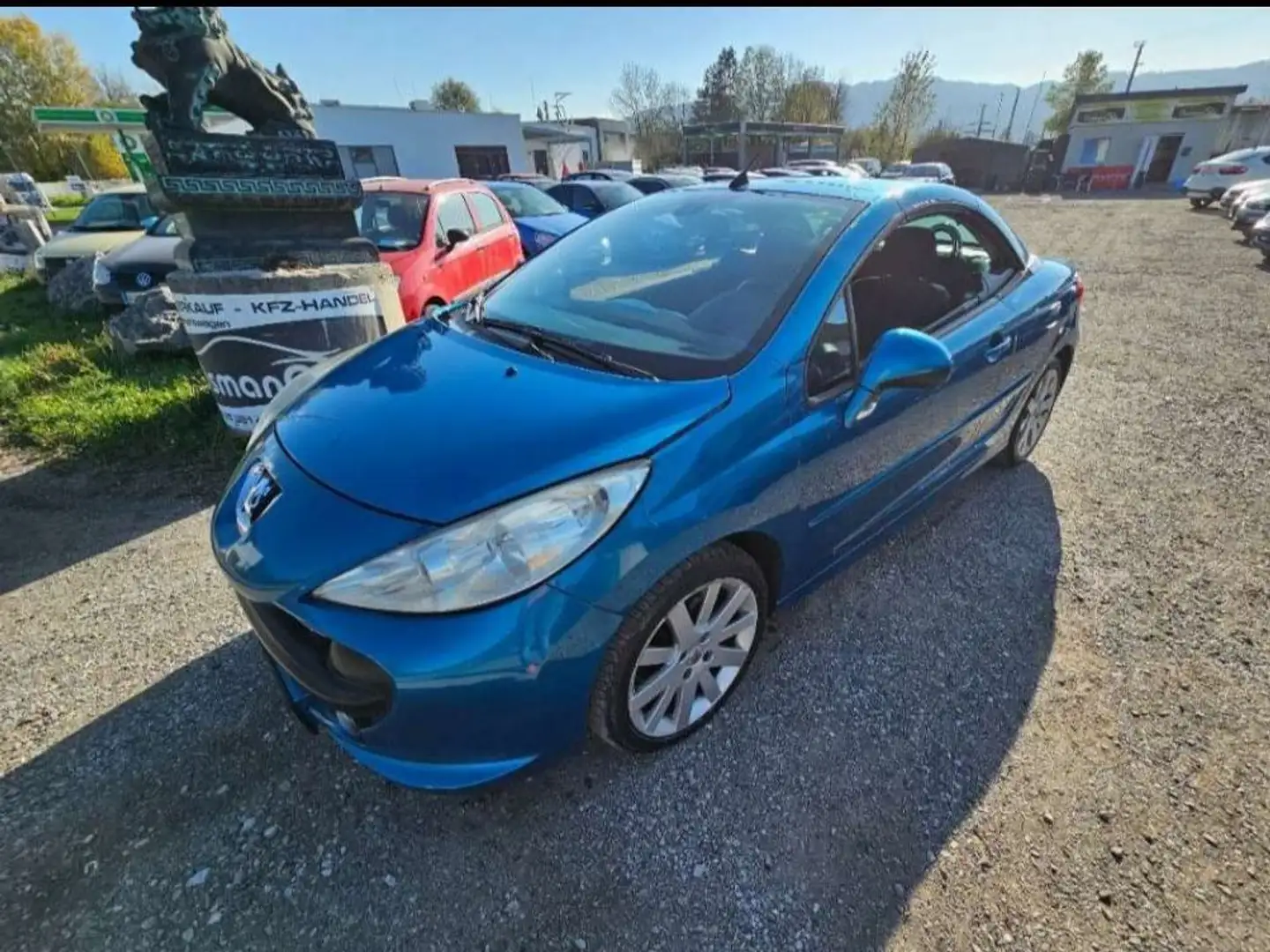 Peugeot 207 CC 1,6 16V Blau - 2