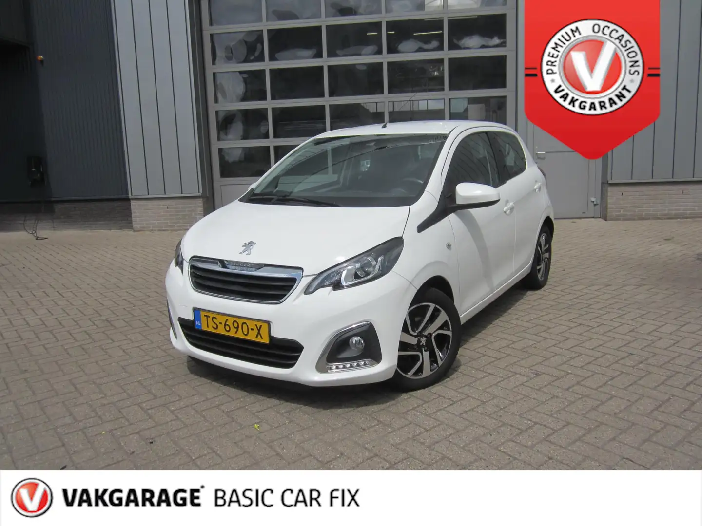 Peugeot 108 1.0 e-VTi Allure Airco Blanc - 1