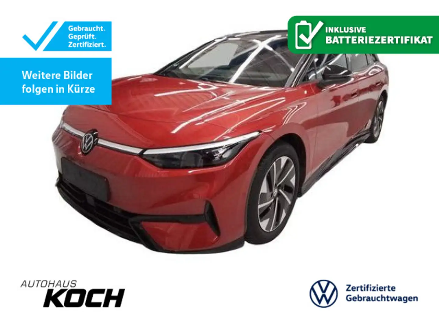 Volkswagen ID.7 Tourer Pro AHK Navi LED Rot - 1