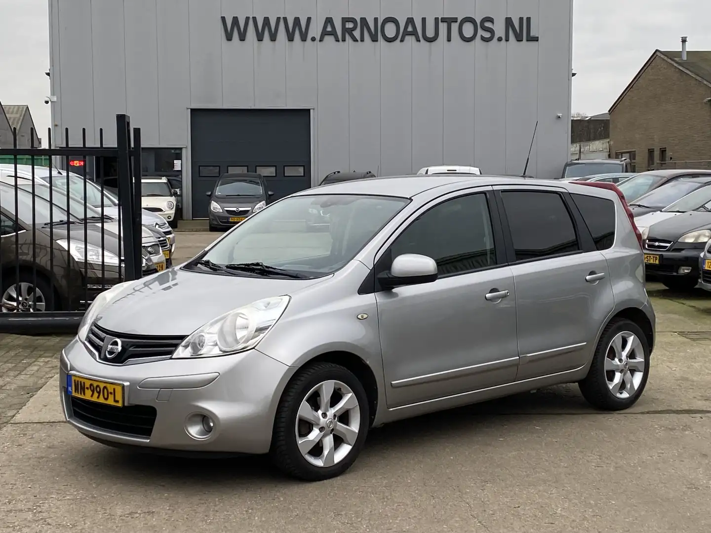 Nissan Note 1.4 Acenta 5-DEURS, AIRCO(CLIMA), CRUISE CONTROL, Gris - 1