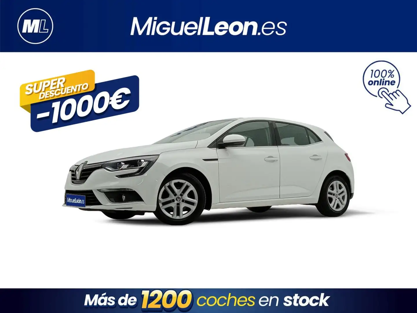 Renault Megane Business Blue dCi 85 kW (115CV) Blanco - 1