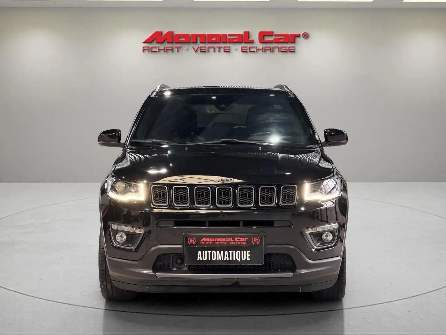 Jeep Compass Compass 1.3 Turbo s * Camera * GPS * carplay * Zwart - 1