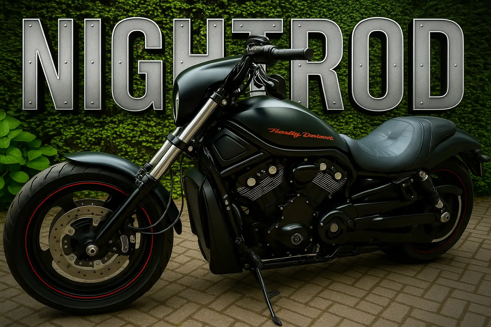 Harley-Davidson Night Rod Harley-Davidson V-Rod VRSC –19.000 km –Night rod – Negro - 1