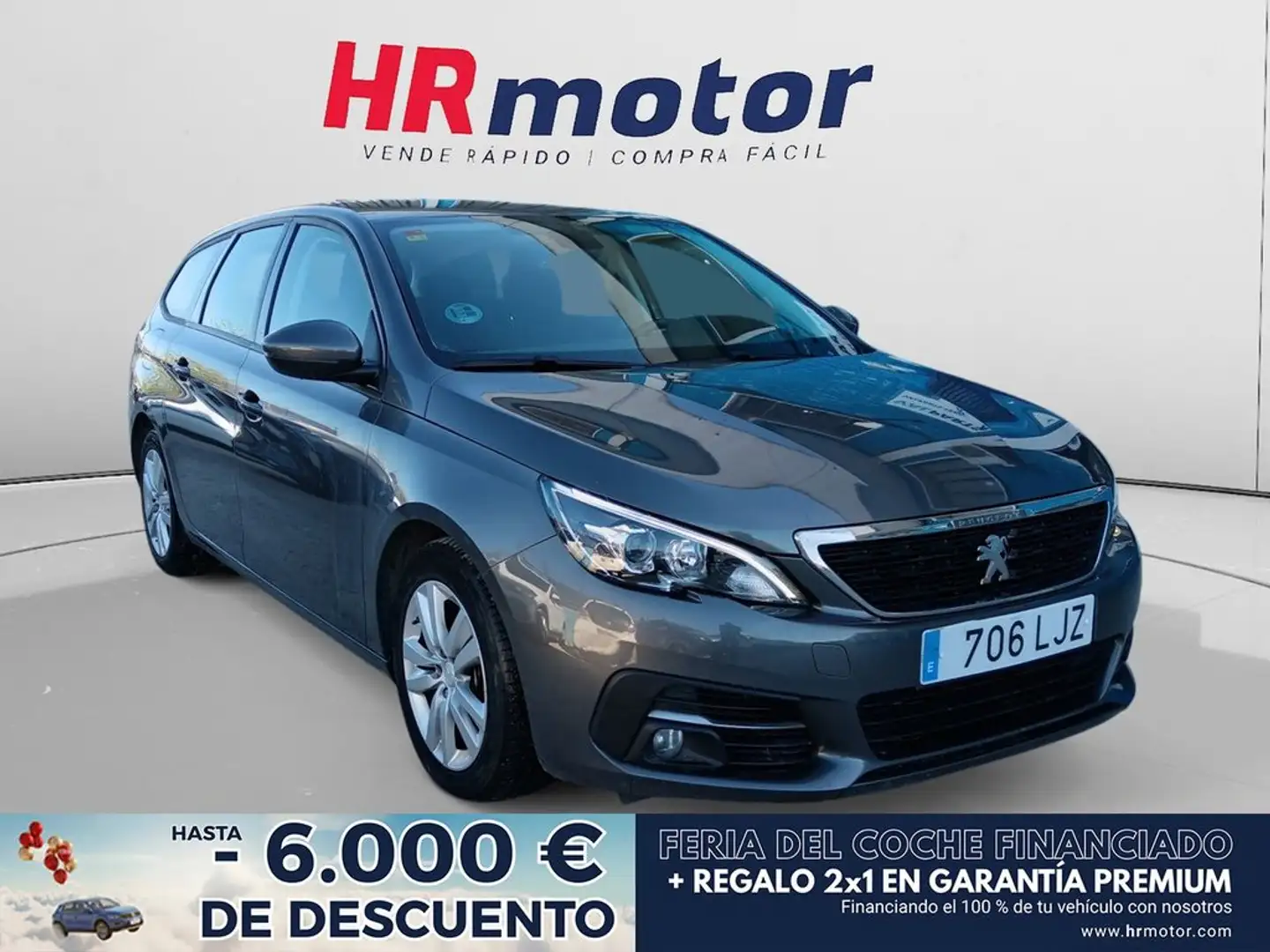 Peugeot 308 Active Pack Gris - 1