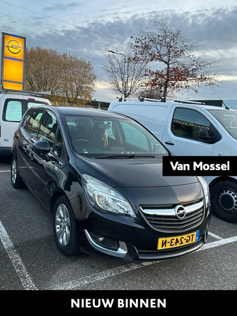 Opel Meriva 1.4 Turbo Edition | 120pk | Parkeersensoren Achter Noir - 1