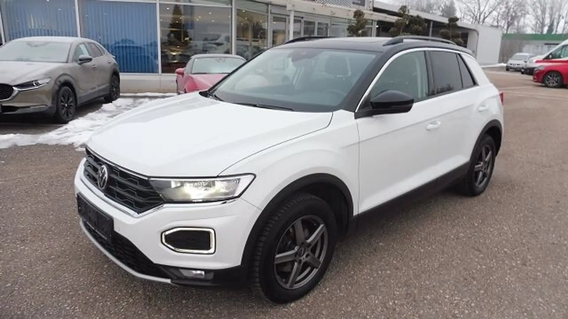 Volkswagen T-Roc 1,0 TSI Design Weiß - 1