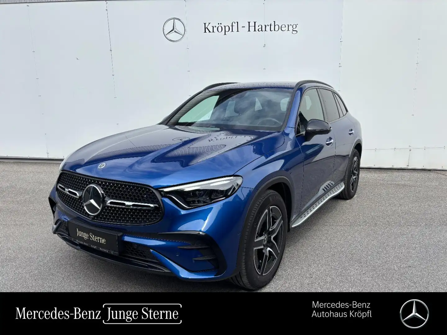 Mercedes-Benz GLC 220 d 4MATIC KeyGo PTS Shz Navi MBUX eHeck Blau - 1