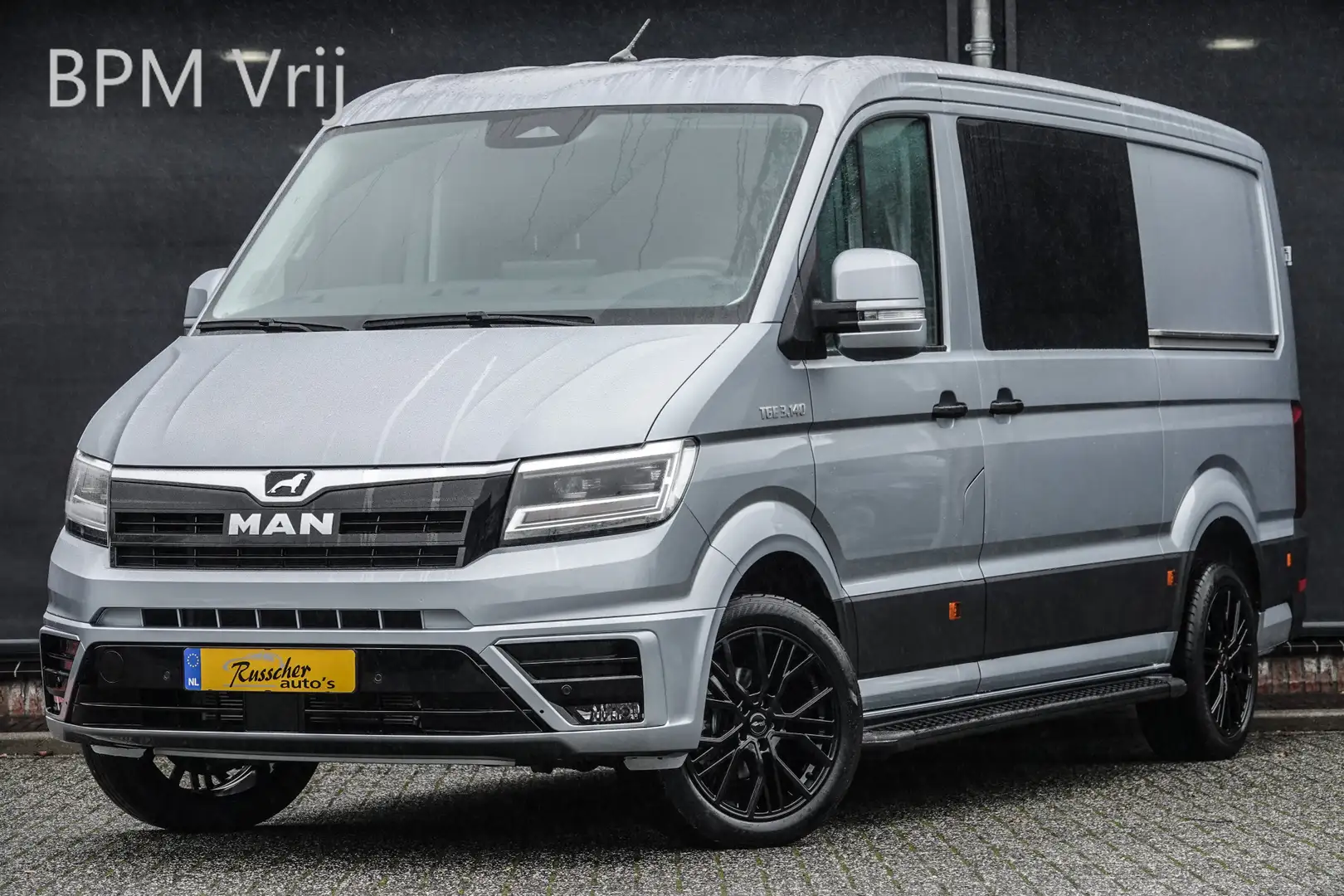 MAN TGE 35 | 140Pk Aut. 3.140 | L3H2 | Dubbel Cabine | 5-p Grey - 1