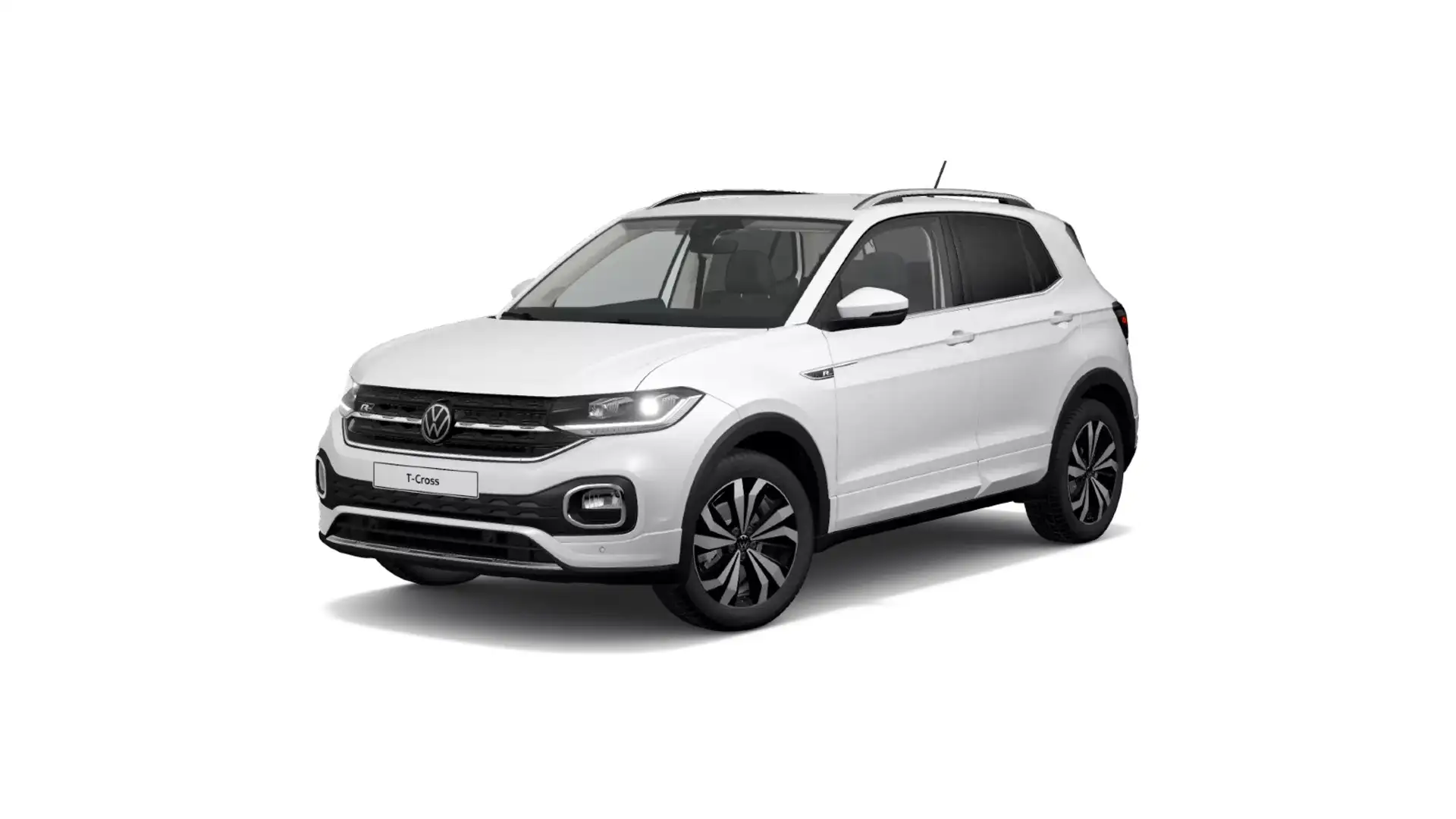 Volkswagen T-Cross R-Line 1.5 TSI DSG RFK ACC NAVI Weiß - 2