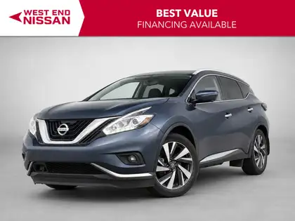 Blue 2017 Nissan Murano SUV / Crossover All-Wheel Drive Automatic