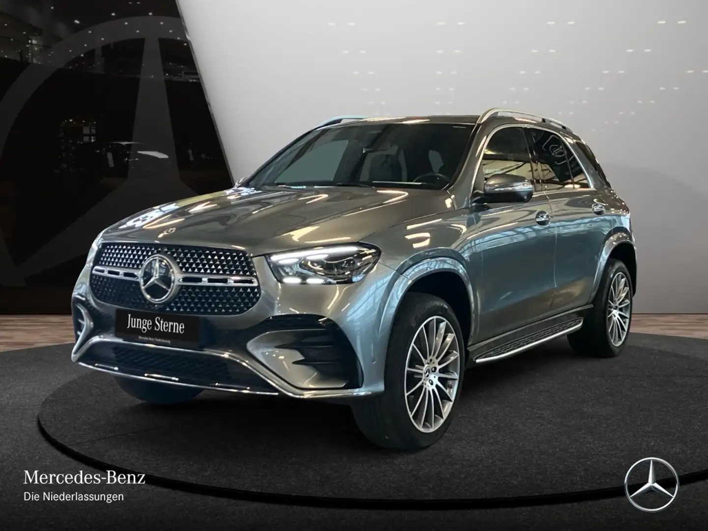 Mercedes-Benz GLE 450 d 4M AMG+360+AHK+MULTIBEAM+STHZG+21"+SPUR Grau - 2
