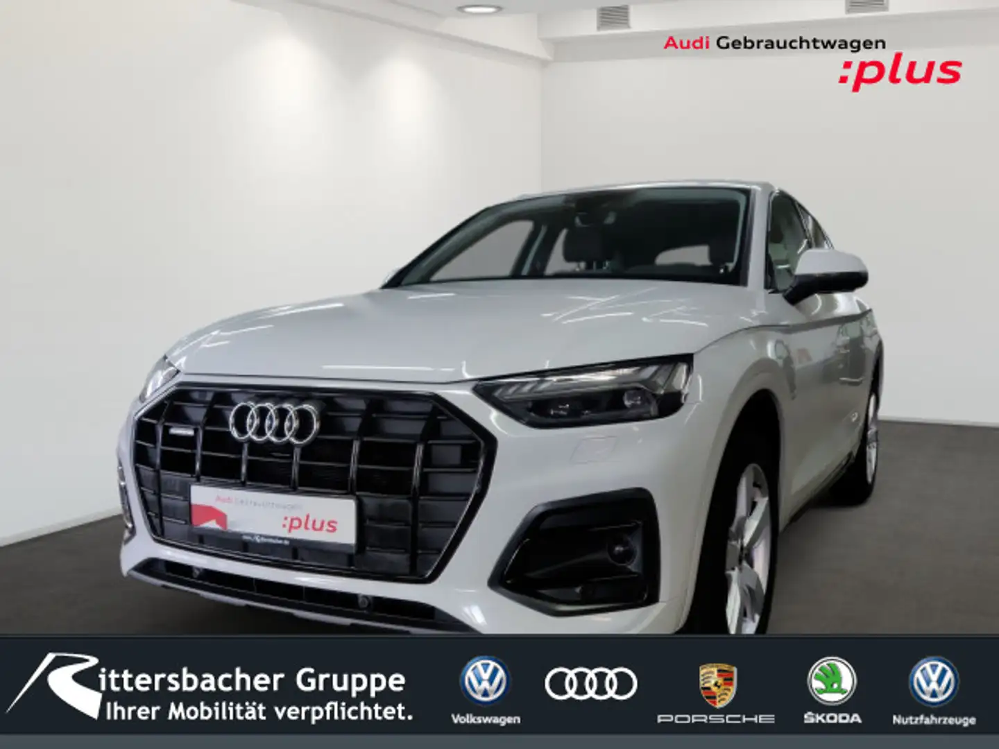 Audi Q5 40 TDI quattro advanced BusiPaket RFK Matrix Bílá - 1