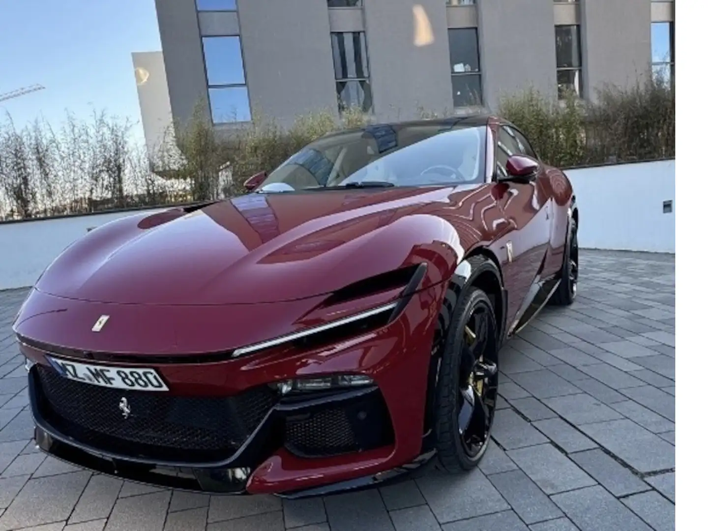 Ferrari Purosangue Sofort Verfügbar Carbon Panorama Rot - 1