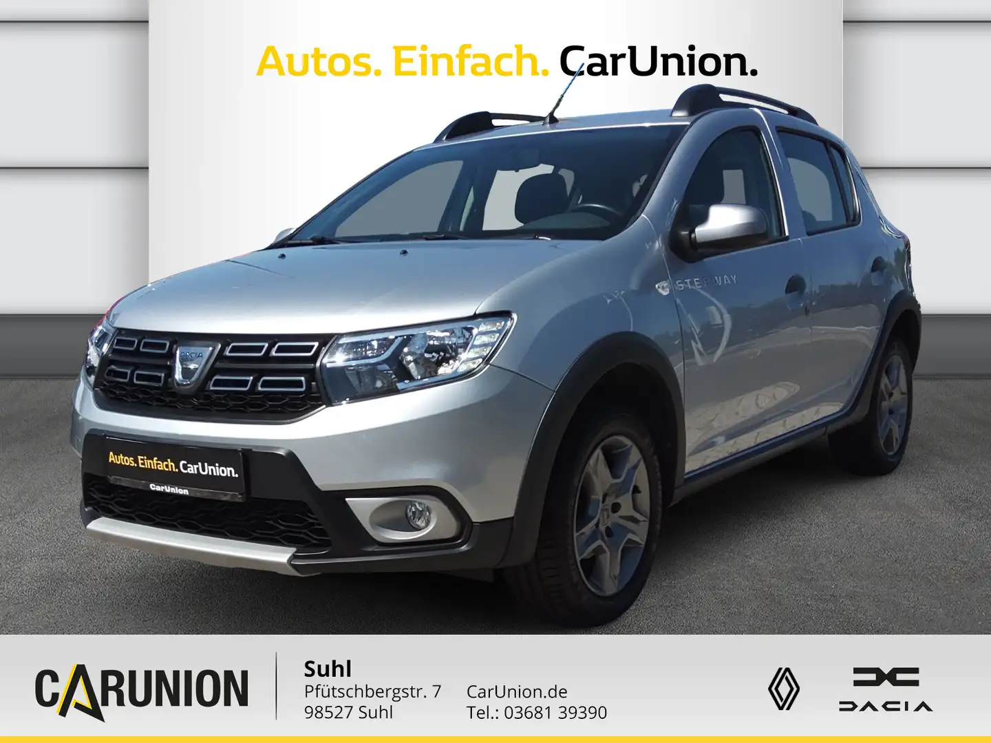 Dacia Sandero Stepway TCe 90 Prestige Easy-R Automatik Grau - 1